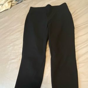 Chico black stretch pants pull on size 00P